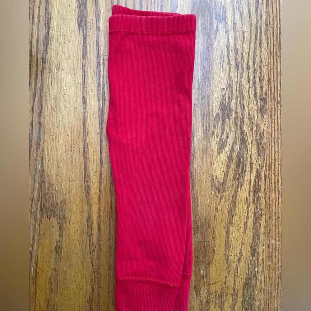 Hanna Andersson Red Kids Leggings